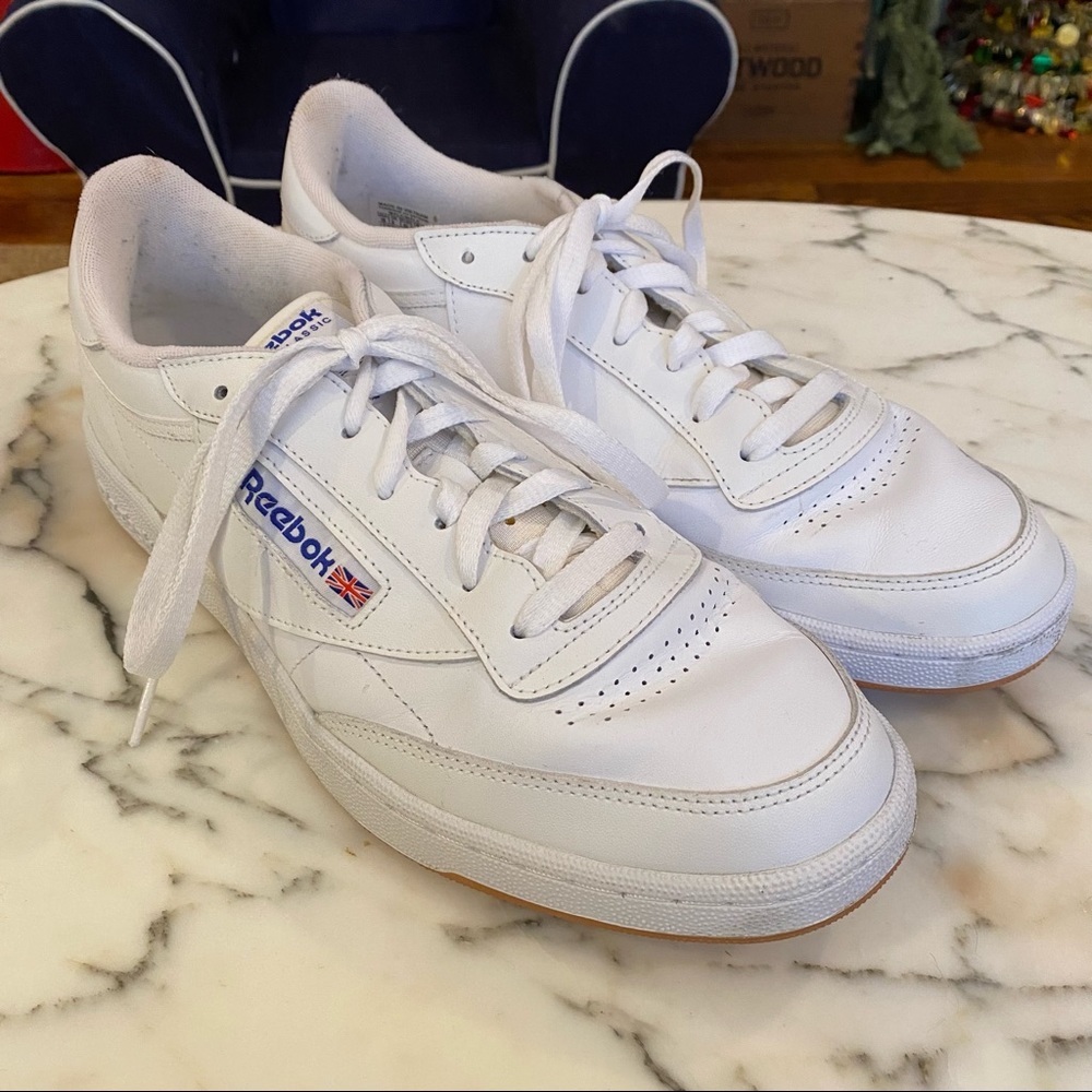 Reebok Club C 85 dad shoes 10D